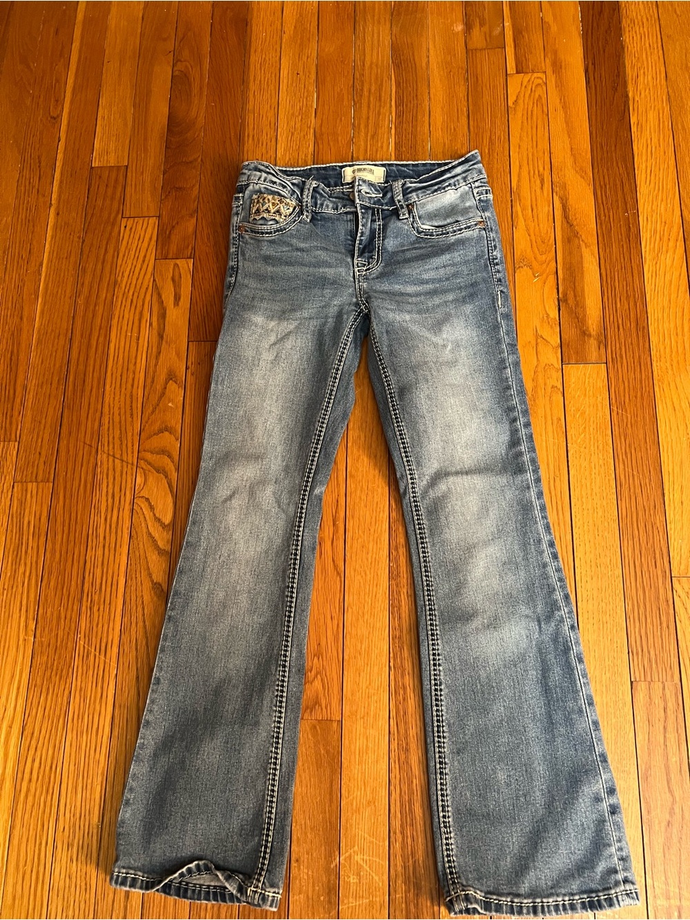 BKE Light Blue Kids' Flare Jeans
